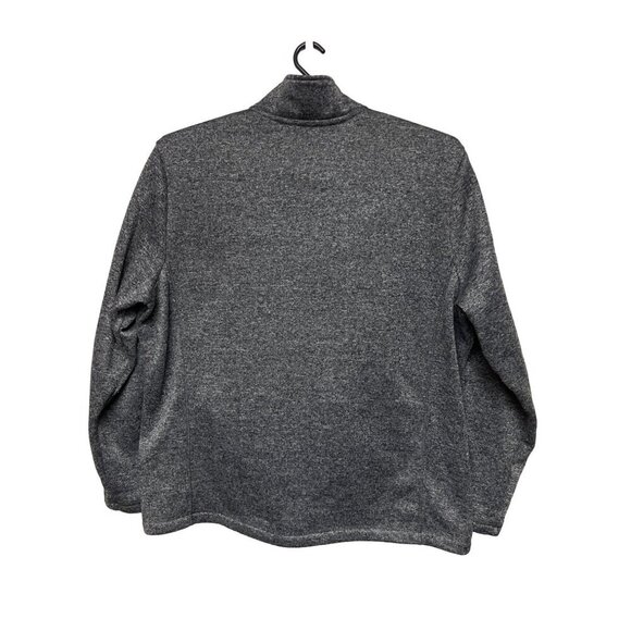 Eddie Bauer Women's Grey Full Zip Fleece Long Sleeve Jacket XXL Outdoors Pockets - Picture 4 of 9